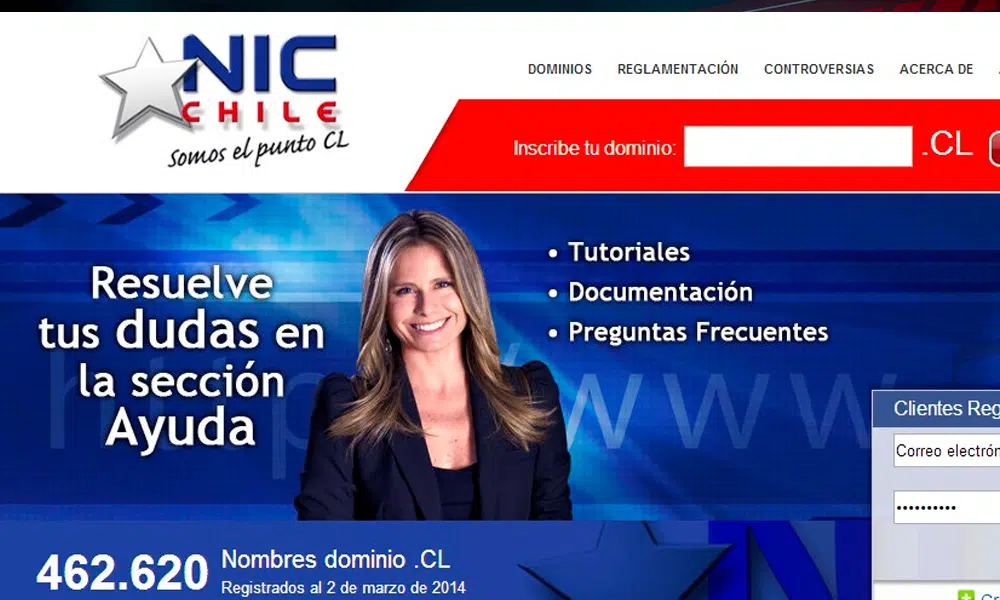 nic chile solicitud de dominio etica