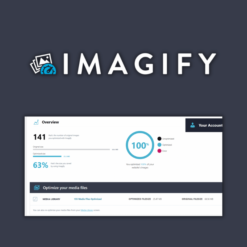 imagify imagify para wordpress