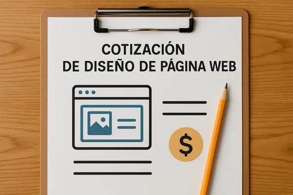 cotizacion diseño de página web